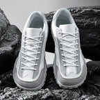 Women's Outdoor Wide-Toe Suede & Mesh Sneakers – Retro-Style Casual Walking Shoes