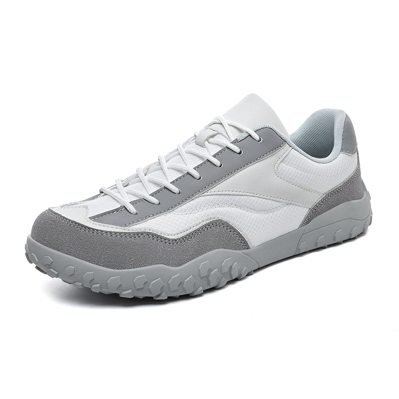 Women's Outdoor Wide-Toe Suede & Mesh Sneakers – Retro-Style Casual Walking Shoes