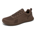 Women's Minimalist Wide-Fit Everyday Sneakers – Comfortable Lace-Up Breathable Mesh Sneakers