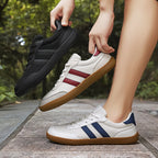 Women's Classic Retro Wide-Toe Sneakers – Breathable Mesh Minimalist Barefoot-Feel Shoes
