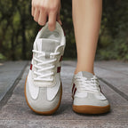 Women's Classic Retro Wide-Toe Sneakers – Breathable Mesh Minimalist Barefoot-Feel Shoes