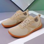 Women's Fitness Wide-Toe Barefoot Shoes – Breathable Mesh Minimalist Zero-Drop Sneakers