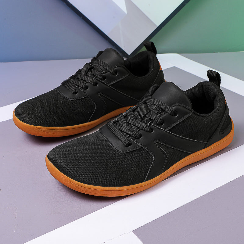 Women's Fitness Wide-Toe Barefoot Shoes – Breathable Mesh Minimalist Zero-Drop Sneakers