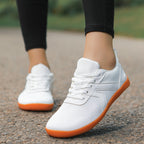 Women's Fitness Wide-Toe Barefoot Shoes – Breathable Mesh Minimalist Zero-Drop Sneakers