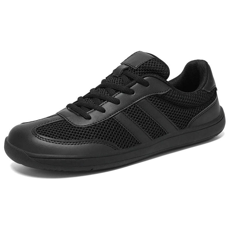 Women's Classic Retro Wide-Toe Sneakers – Breathable Mesh Minimalist Barefoot-Feel Shoes