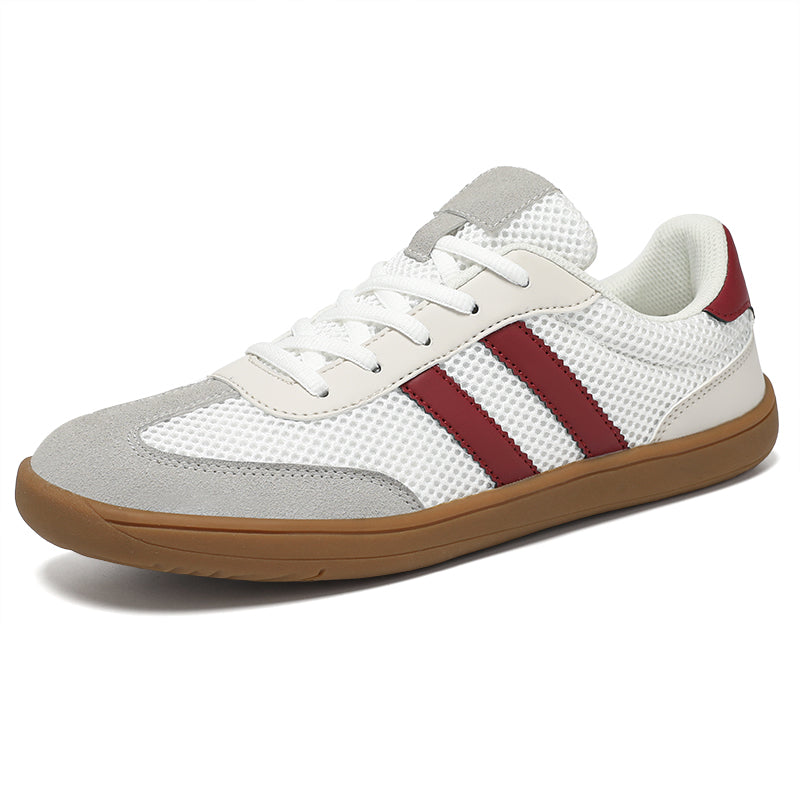 Women's Classic Retro Wide-Toe Sneakers – Breathable Mesh Minimalist Barefoot-Feel Shoes